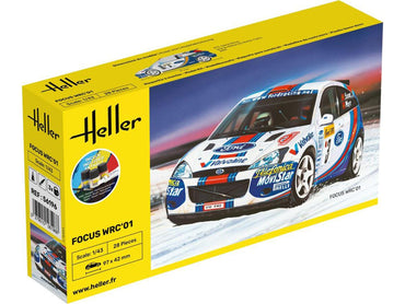 Heller 56196 Ford Focus WRC '01 Starter Kit 1:43 Model Kit
