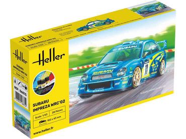 Heller 56199 Subaru Impreza WRC '02 Starter Kit 1:43 Model Kit