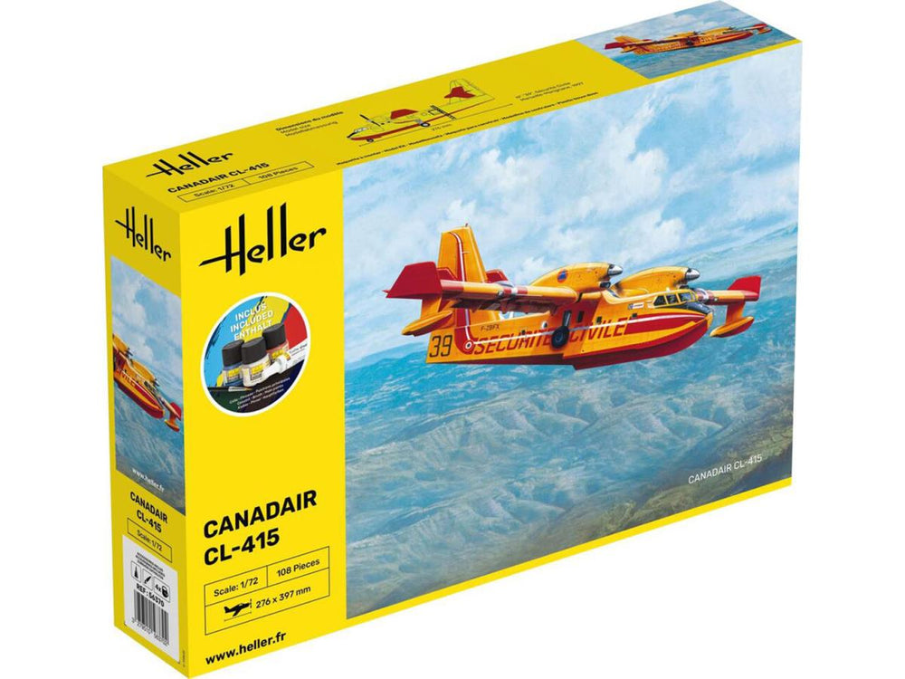 Heller 56370 Canadair CL-415 Starter Kit 1:72 Model Kit