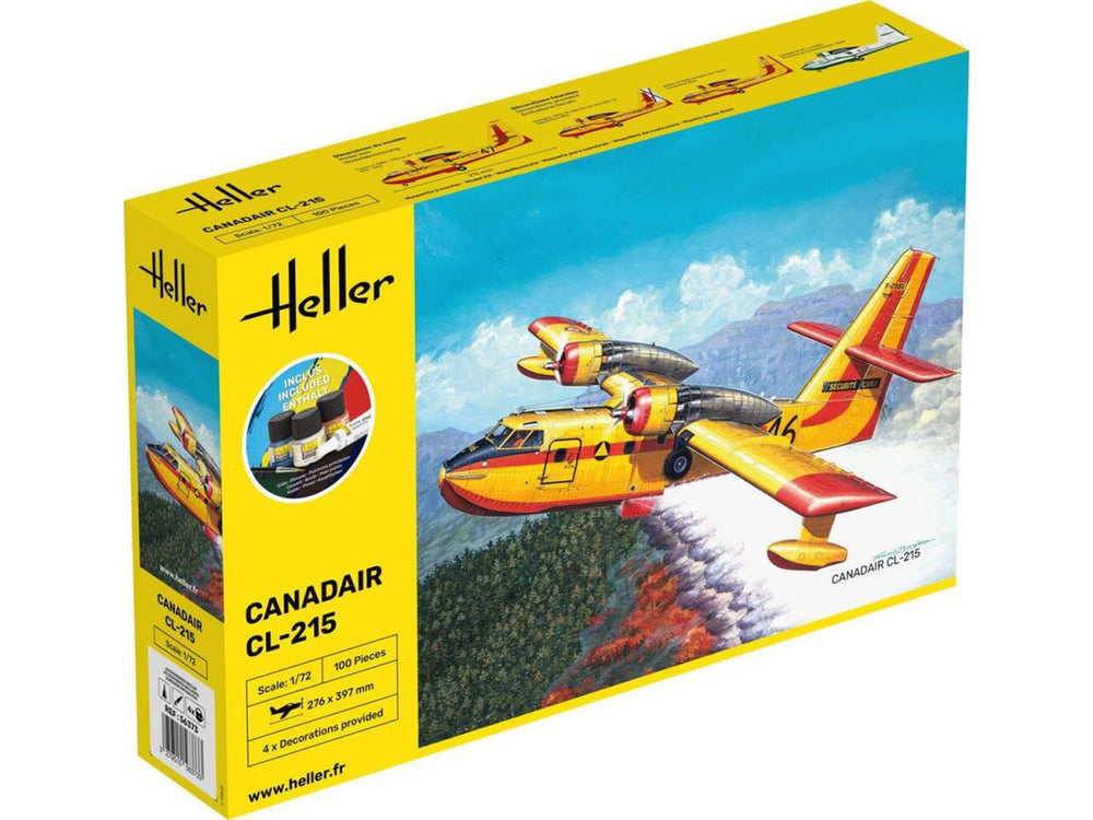 Heller 56373 Canadair CL-215 Starter Kit 1:72 Model Kit