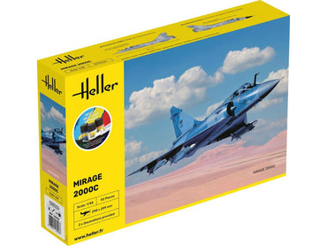 Heller 56426 French Dassault Mirage 2000 C Starter Kit 1:48 Model Kit