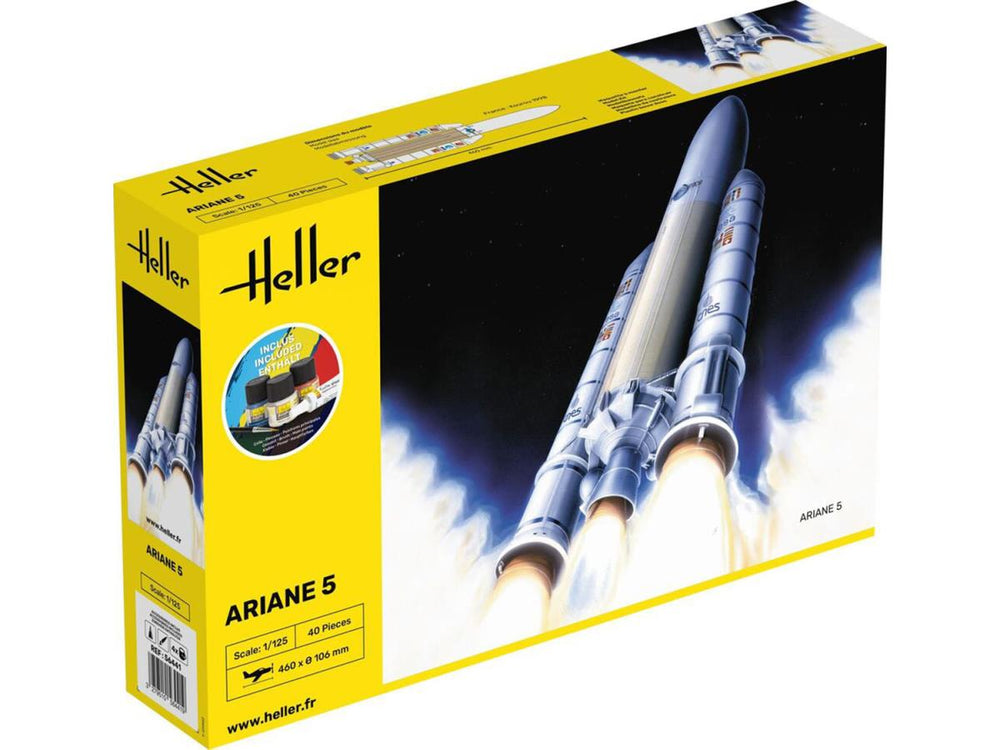 Heller 56441 Ariane 5 Starter Kit 1:125 Model Kit