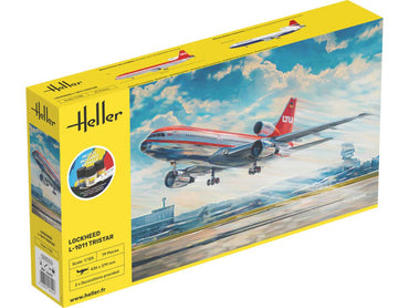 Heller 56451 Lockheed L-1011 Tristar LTU Starter Kit 1:125 Model Kit