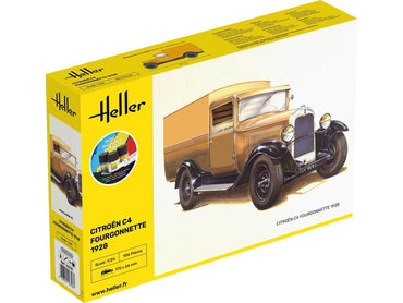 Heller 56703 Citroen C4 Fourgonnette 1928 Starter Kit 1:24 Model Kit