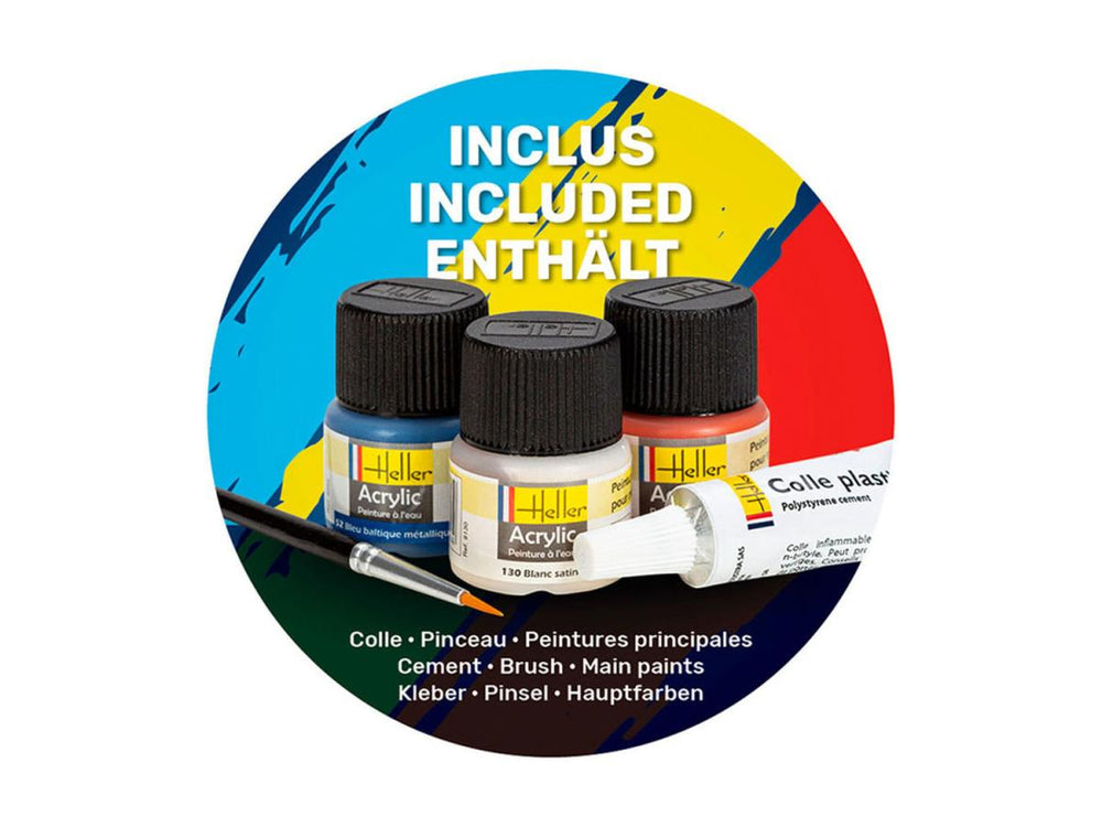 Heller 56706 Bugatti T50 Starter Kit 1:24 Model Kit