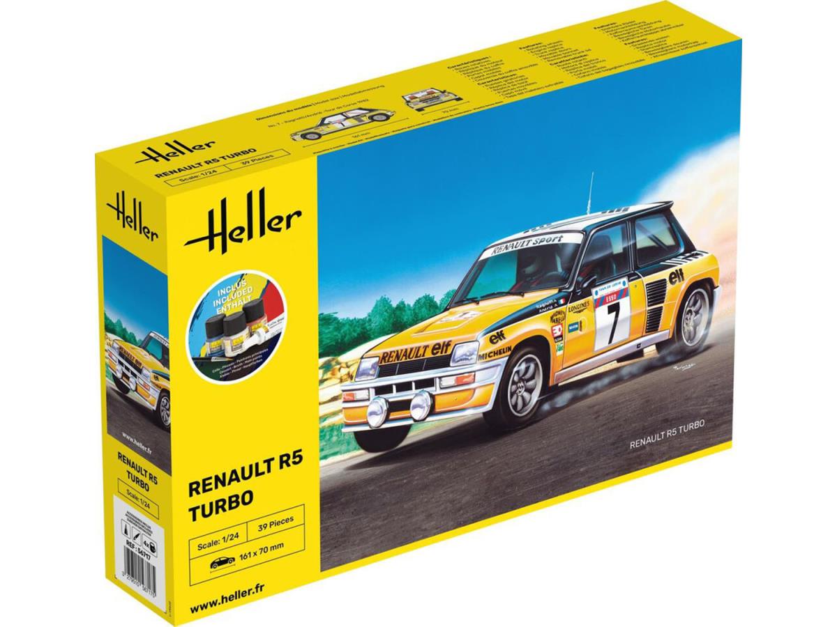 Heller 56717 Renault R5 Turbo Starter Kit 1:24 Model Kit