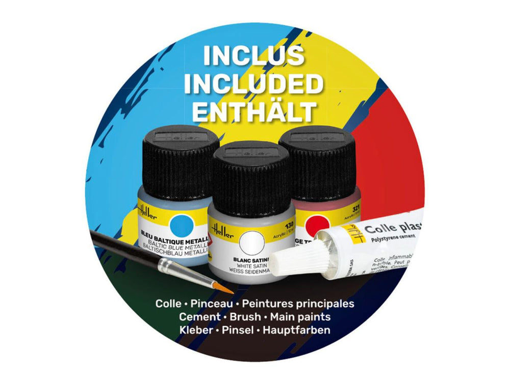 Heller 56733 Citroen C4 Fire Brigade Starter Kit 1:24 Model Kit