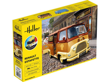 Heller 56743 Renault Estafette Starter Kit 1:24 Model Kit