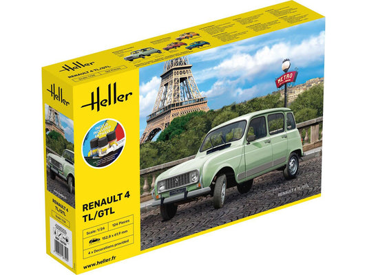 Heller 56759 Renault 4 TL/GTL Starter Kit 1:24 Model Kit
