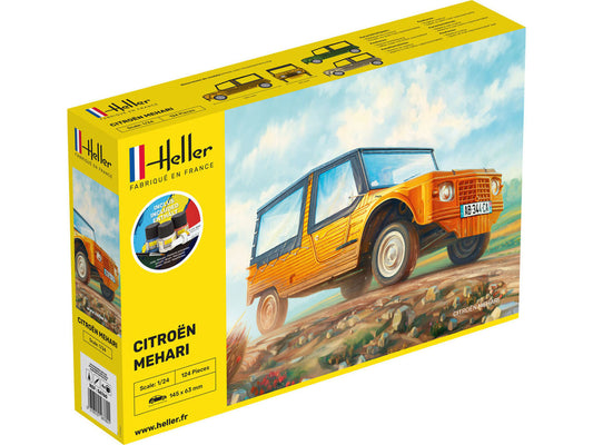 Heller 56760 Citroen Mehari Starter Kit 1:24 Model Kit