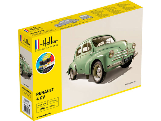 Heller 56762 Renault 4 CV Starter Kit 1:24 Model Kit