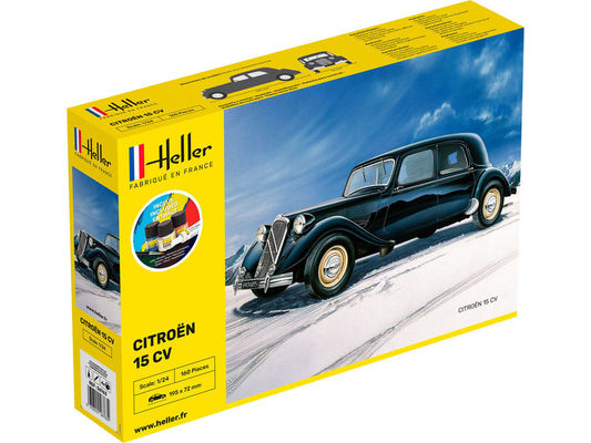 Heller 56763 Citroen 15 CV Starter Kit 1:24 Model Kit