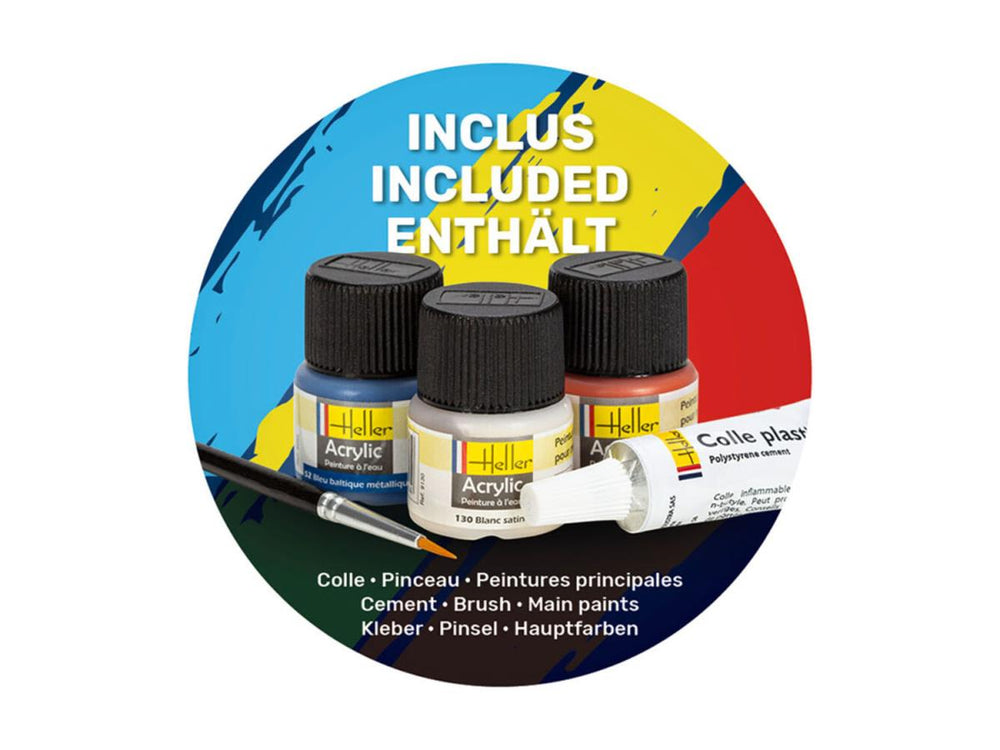 Heller 56793 Kenworth K-123 Cabover Truck Starter Kit 1:43 Model Kit