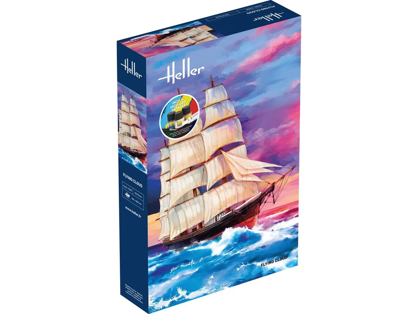 Heller 56830 Flying Cloud Starter Kit 1:200 Model Kit