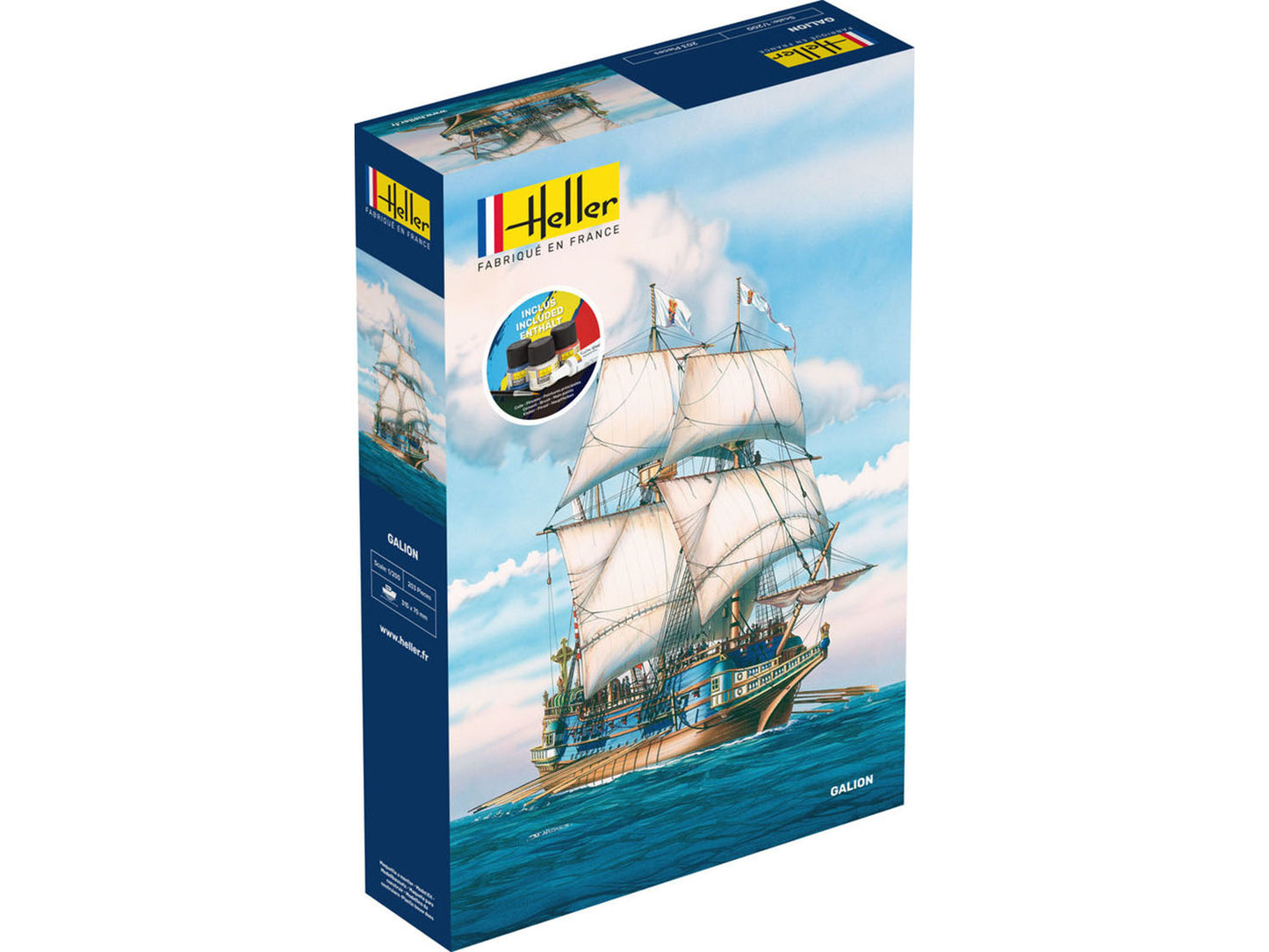 Heller 56835 Galion Starter Kit 1:200 Model Kit