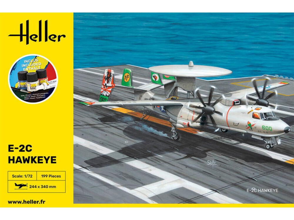 Heller 58300 US Grumman E-2C Hawkeye Starter Kit 1:72 Model Kit