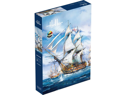 Heller 58897 HMS Victory Starter Kit 1:100 Model Kit