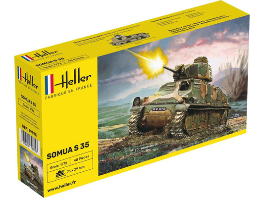Heller 79875 French Somua S35 1:72 Model Kit