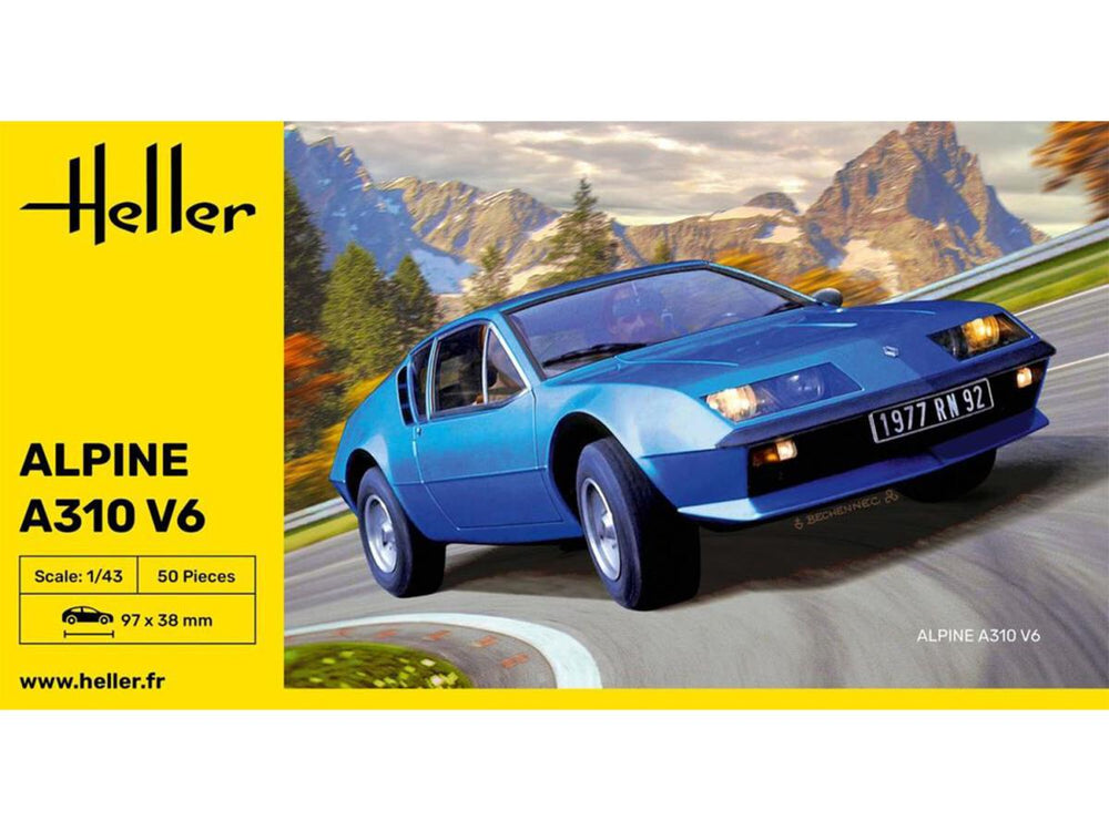 Heller 80146 Alpine A310 V6 1:43 Model Kit