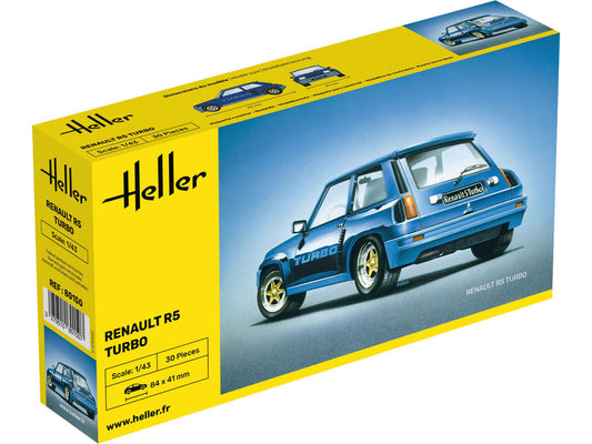 Heller 80150 Renault R5 Turbo 1:43 Model Kit