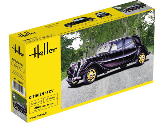 Heller 80159 Citroen 11 CV 1:43 Model Kit
