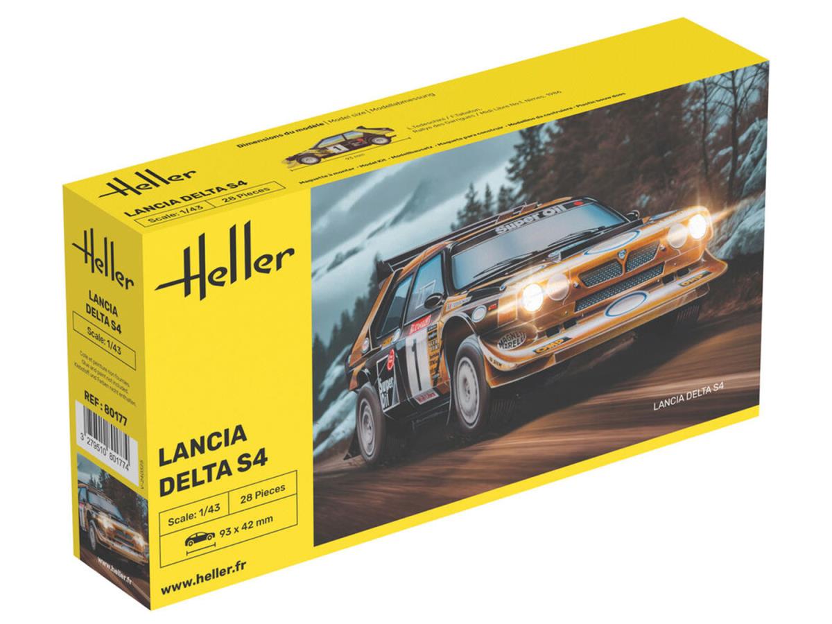 Heller 80177 Lancia Delta S4 1:43 Model Kit