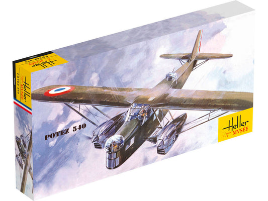 Heller 80395 French Potez 540 Heller Museum Kit 1:72 Model Kit
