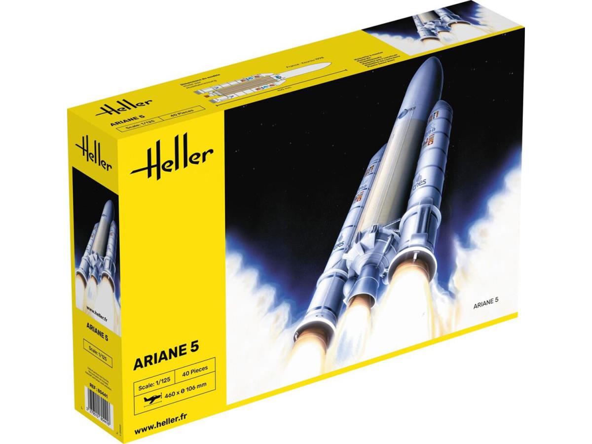 Heller 80441 Ariane 5 1:125 Model Kit