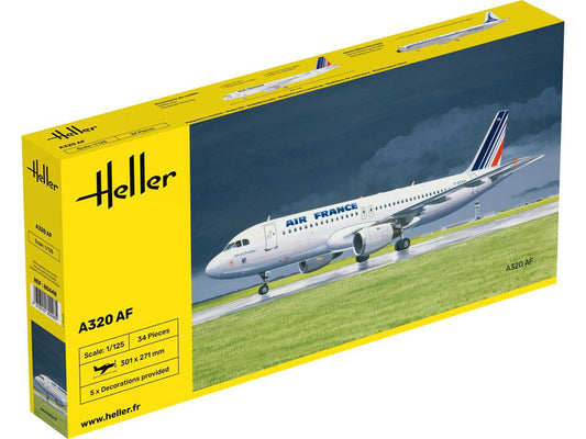 Heller 80448 Airbus A320 Air France 1:125 Model Kit