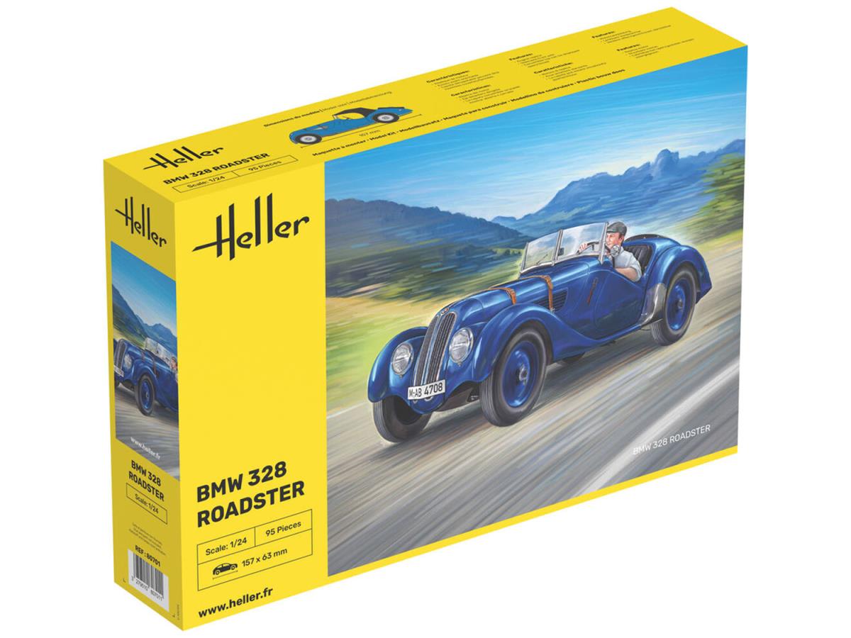 Heller 80701 BMW 328 Roadster 1:24 Model Kit