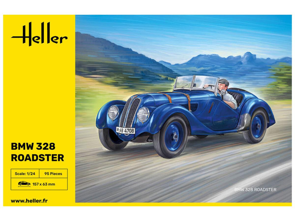 Heller 80701 BMW 328 Roadster 1:24 Model Kit
