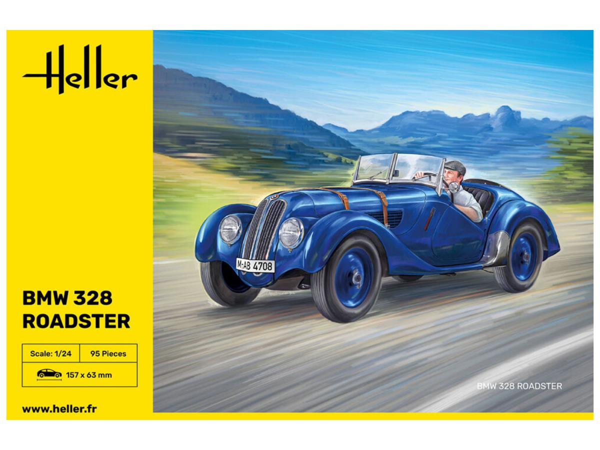 Heller 80701 BMW 328 Roadster 1:24 Model Kit