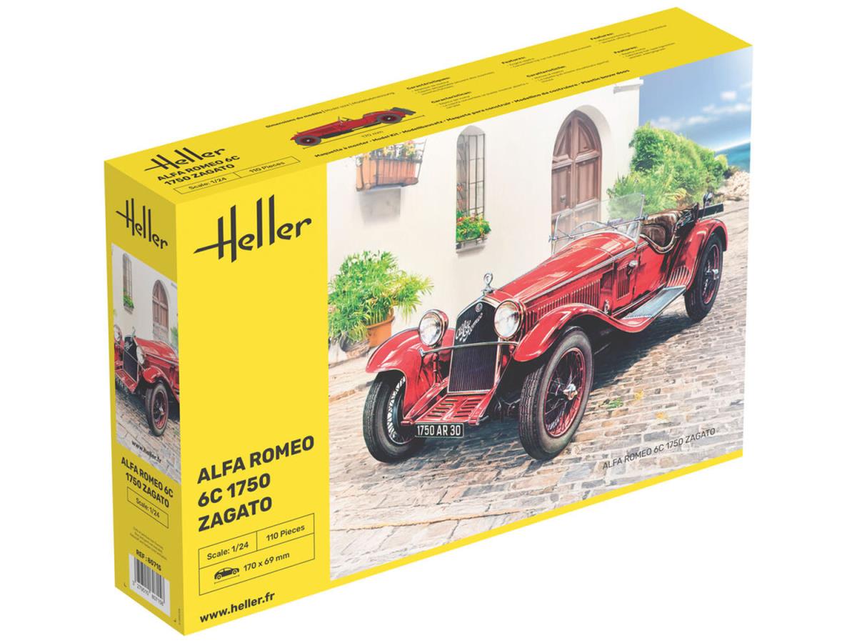 Heller 80715 Alfa Romeo 6C 1750 Zagato 1:24 Model Kit
