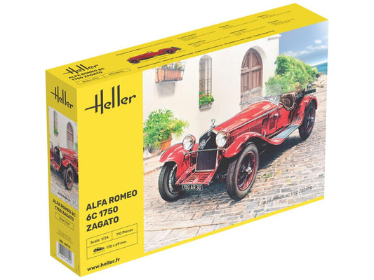 Heller 80715 Alfa Romeo 6C 1750 Zagato 1:24 Model Kit
