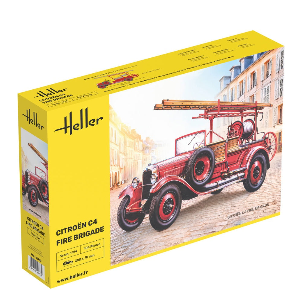 Heller 80741 Citroen C4 Fire Brigade Truck 1:24 Model Kit