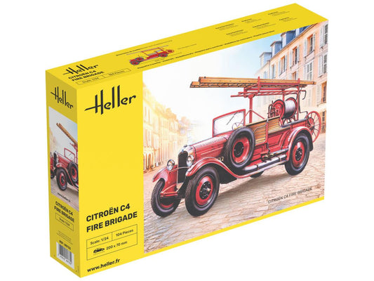 Heller 80733 Citroen C4 Fire Brigade Truck 1:24 Model Kit