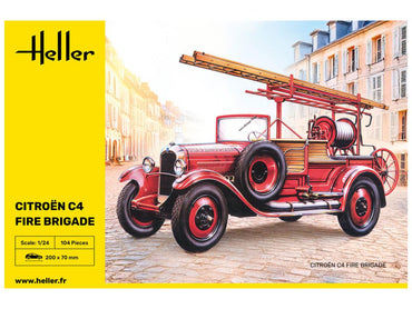 Heller 80733 Citroen C4 Fire Brigade Truck 1:24 Model Kit