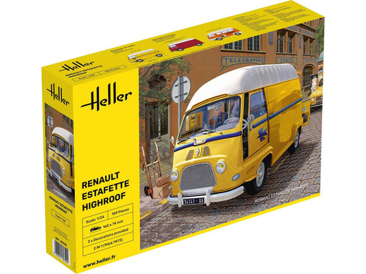 Heller 80740 Renault Estafette Highroof 1:24 Model Kit
