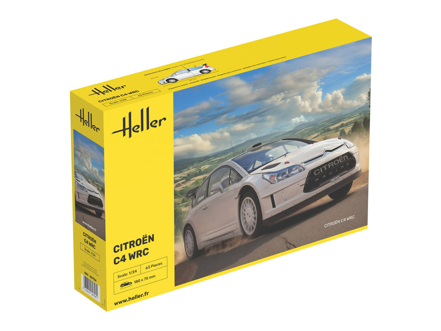 Heller 80756 Citroen C4 WRC 1:24 Model Kit