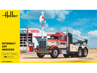 Heller 80794 Peterbilt 359 Wrecker 1:43 Model Kit