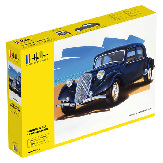 Heller 80799 Citroen 15 Six Traction Avant 1:8 Model Kit