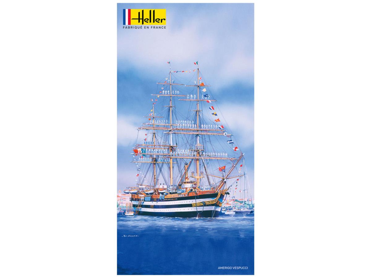 Heller 80807 Amerigo Vespucci 1:150 Model Kit