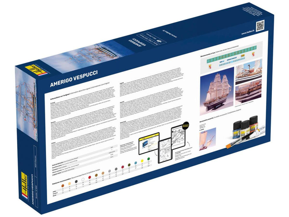 Heller 80807 Amerigo Vespucci 1:150 Model Kit