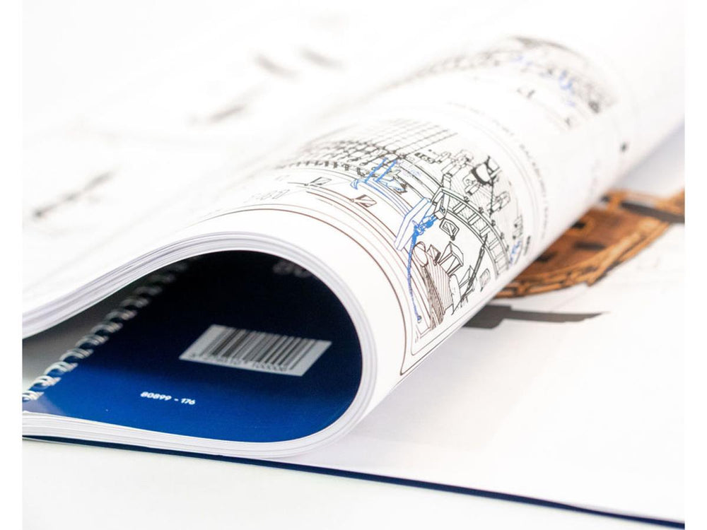 Heller 80897176 HMS Victory Assembly Book