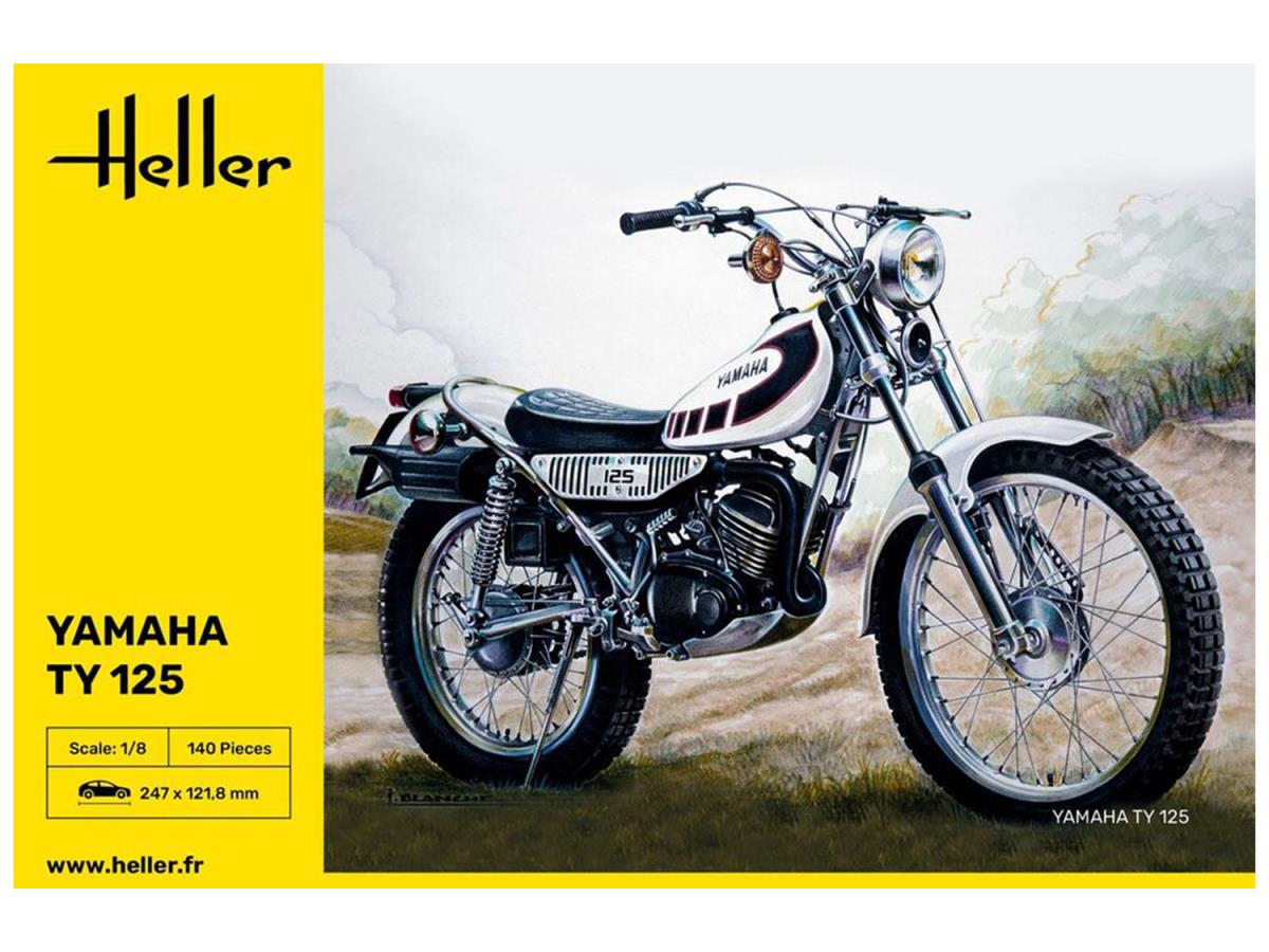 Heller 80902 Yamaha TY 125 1:8 Model Kit