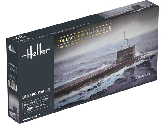 Heller 81075 French Warship Le Dedoutable 1:400 Model Kit