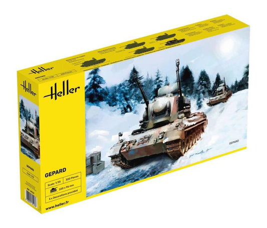 Heller 81127 German FlakPz Gepard 1:35 Model Kit