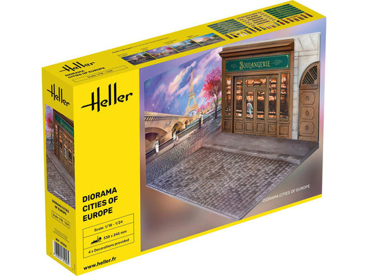 Heller 81256 Cities of Europe Diorama 1:24 Model Kit