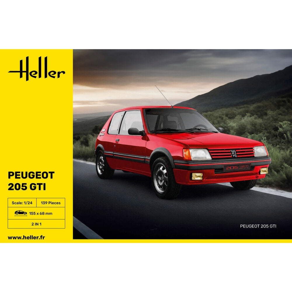 Heller 82705 Peugeot 205 GTI 1:24 Model Kit