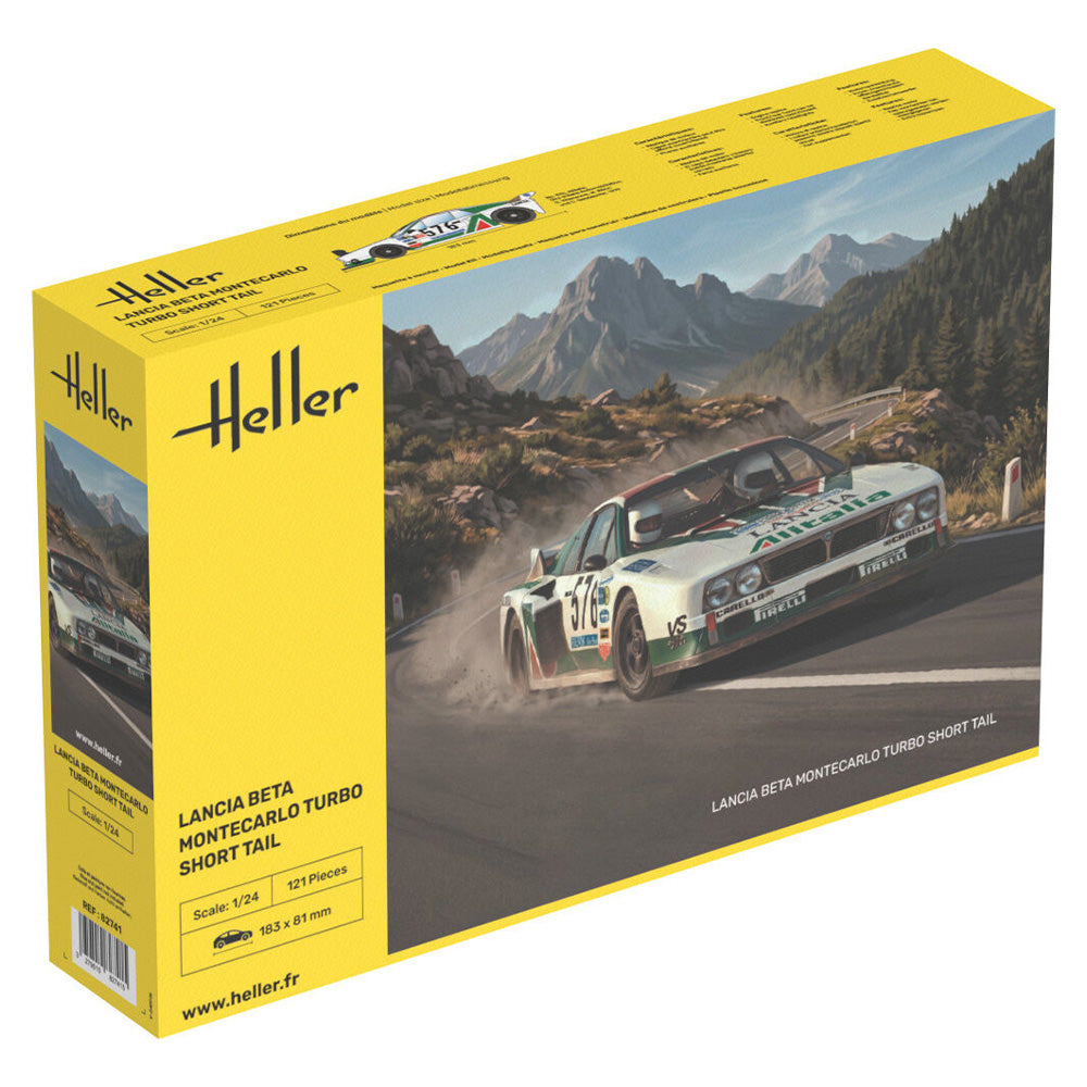 Heller 82741 Lancia Beta Montecarlo Turbo Short Tail 1:24 Model Kit